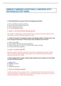 NNMCB COMBINED QUESTIONS & ANSWERS WITH RATIONALES TEST BANK&period;