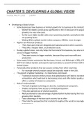 Class notes MKTG 351 &lpar;Marketing&rpar; 