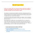 MIS 605 Topic 8 DQ 1 &lpar;Latest Update&rpar; Verified and Rated A&plus;