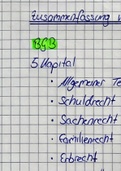Zusammenfassung f&uuml;r Klausur