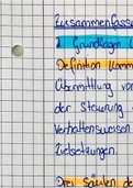 Zusammenfassung f&uuml;r Klausur