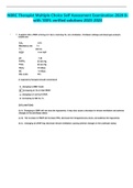 NBRC Therapist Multiple Choice Self Assessment Examination 2020 B-with 100&percnt; verified solutions-2023-2024
