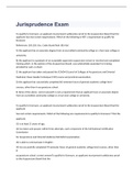 Jurisprudence Exam  2023 with 100&percnt; correct answers