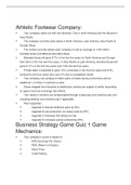  BUS BUS-4010 Business Strategy Game Quiz  with 100% Correct Answers | Verified | Updated 2023