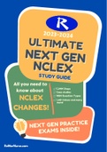 ULTIMATE NEXT GEN NCLEX STUDY GUIDE 2023-2024