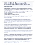 CLG 0010 DoD Governmentwide Commercial Purchase Card Overview GRADED A&period;