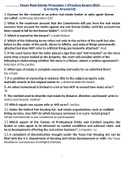 Texas Real Estate Principles 1 &lpar;Practice Exam&rpar; 2023 &lpar;Correctly Answered&rpar;