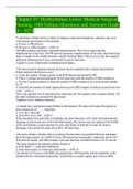 Chapter 35&colon; Dysrhythmias Lewis&colon; Medical-Surgical Nursing&comma; 10th Edition Questions and Answers Grade A&plus; 2023