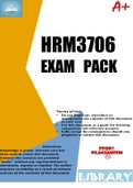 HRM3706 EXAM PACK 2023