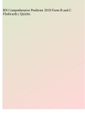 RN Comprehensive Predictor 2019 Form B and C Flashcards &vert; Quizlet&period;