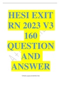 HESI EXIT RN 2023 V3 160 QUESTION AND ANSWER  1.	A male patient with stomach cancer returns to the unit following a total gastrectomy. He has a nasogastric tube to suction and is receiving Lactated Ringer’s solution at 75 mL/hour IV. One hour after admiss