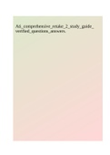 Ati&lowbar;comprehensive&lowbar;retake&lowbar;2&lowbar;study&lowbar;guide&lowbar; verified&lowbar;questions&lowbar;answers&period;