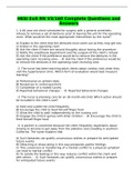 HESI Exit RN V3&sol;160 Complete Questions and Answers