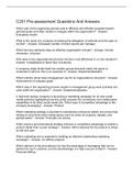 C201 Pre-assessment Questions And Answers