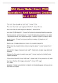 SSI Open Water Full Packaged Exams 2023