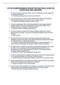ATI PN COMPREHENSIVE PREDICTOR 2023 REAL EXAM 180 QUESTIONS AND ANSWERS
