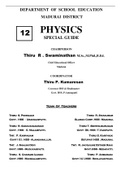 Physics study material class 12