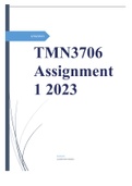 TMN3706 Assignment 1 2023