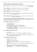 Summary  Unit 7 - The control of gene expression 