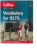 Cambridge Vocabulary for IELTS Book