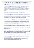 WGU C182 Objective Assessment CORRECT ANSWERS&period;