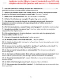 Applicator test for Illinois&comma; General Standards Exam 2023 with complete solution&semi;100 Questions and Answers &lpar;A&plus; Guaranteed&rpar;