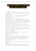 Role Comp SCIENCE ALL SOLUTION LATEST 2023 AID GRADE A&plus;