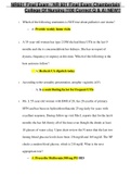 NR601 Final Exam &sol; NR 601 Final Exam Chamberlain College Of Nursing &lpar;100 Correct Q & A&rpar; NEW&excl;&excl;