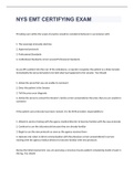 NYS EMT CERTIFYING EXAM 2023 WITH 100&percnt; CORRECT ANSWERS