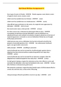 Bail Bond Written Assignment 4 
