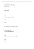 USAREUR Practice Exam &vert; 154 Questions with 100&percnt; Correct Answers