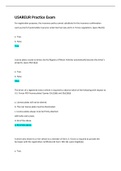 USAREUR Practice Exam 2023 Questions and Answers &lpar;Graded A&rpar;