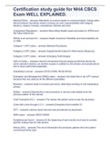 Certification study guide for NHA CBCS Exam WELL EXPLAINED&period;