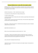 Strategic Staffing Exam 2 version 2023 with complete solution