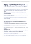 Nutanix Certified Professional Exam 2023 Questions and Answers Complete