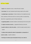 ATI Teas 7 English Exams Questions and Answers &lpar;2022&sol;2023&rpar; &lpar;Verified Answers&rpar;