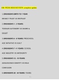 NURSING 1223 PEDS OB HESI STUDY GUIDE BUNDLE 2023