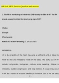 OB Peds HESI Practice Questions Exams Questions and Answers &lpar;2022&sol;2023&rpar; &lpar;Verified Answers&rpar;