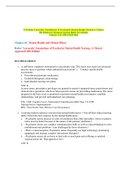 Test Bank Varcarolis' Foundations of Psychiatric-Mental Health Nursing A Clinical 9th Edition by Margaret Jordan Halter &vert;Test Bank&vert; Chapter 1-36 UPDATED 2022