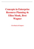 Concepts in Enterprise Resource Planning 4e Ellen Monk Bret Wagner (Test Bank)