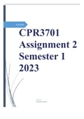 CPR3701 ASSIGNMENT 2 semester 1 2023