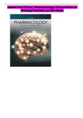Adams and Urban, Pharmacology: Connections to  Nursing Practice, 3rd edition Test Bank All chapters