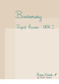 Biochemistry Rapid Revision Krok 1