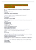 Chapter 6 Questions and Answers Grade A&plus; 2023
