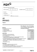 AQA AS Physics Paper 2_2021