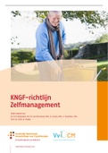KNGF-richtlijn Zelfmanagement