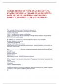 TN LIFE PRODUCER FINAL EXAM 2024 ACTUAL  EXAM COMPLETE ACCURATE EXAM QUESTIONS  WITH DETAILED VERIFIED ANSWERS &lpar;100&percnt;  CORRECT ANSWERS&rpar; &sol;ALREADY GRADED A&plus;