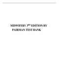 TEST BANK FOR MIDWIFERY 3RD EDITION BY PAIRMAN 