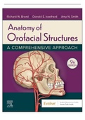 Anatomy of Orofacial Structures &ndash; 9th Edition &lpar;Richard W&period; Brand&rpar; &vert; Complete Test Bank All Chapters