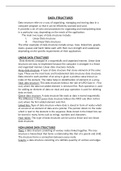 Define Data Structures